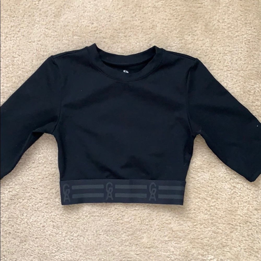 Good American the icon crop top